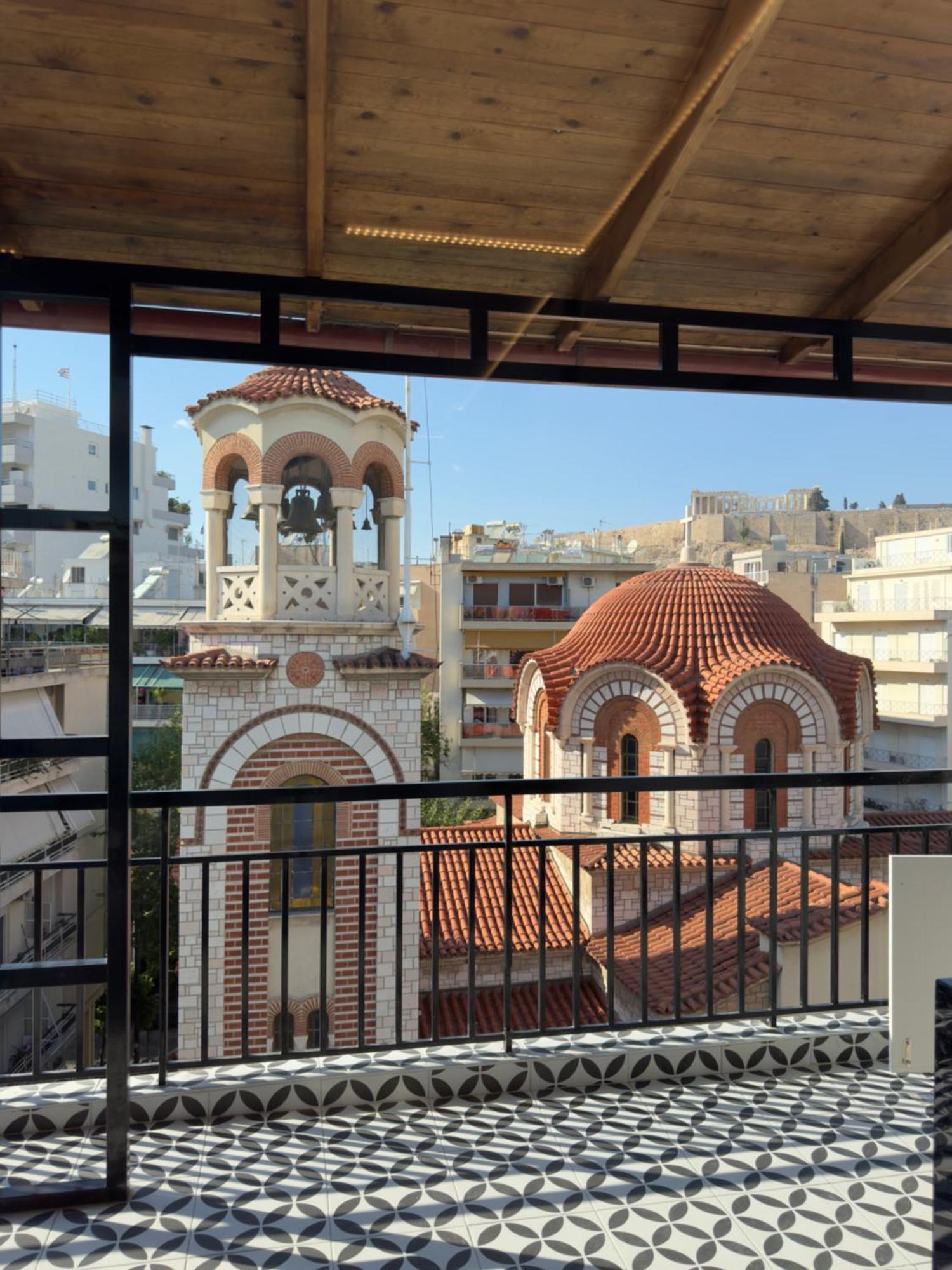 דירות אתונה Acropolis Golden View Penthouse מראה חיצוני תמונה
