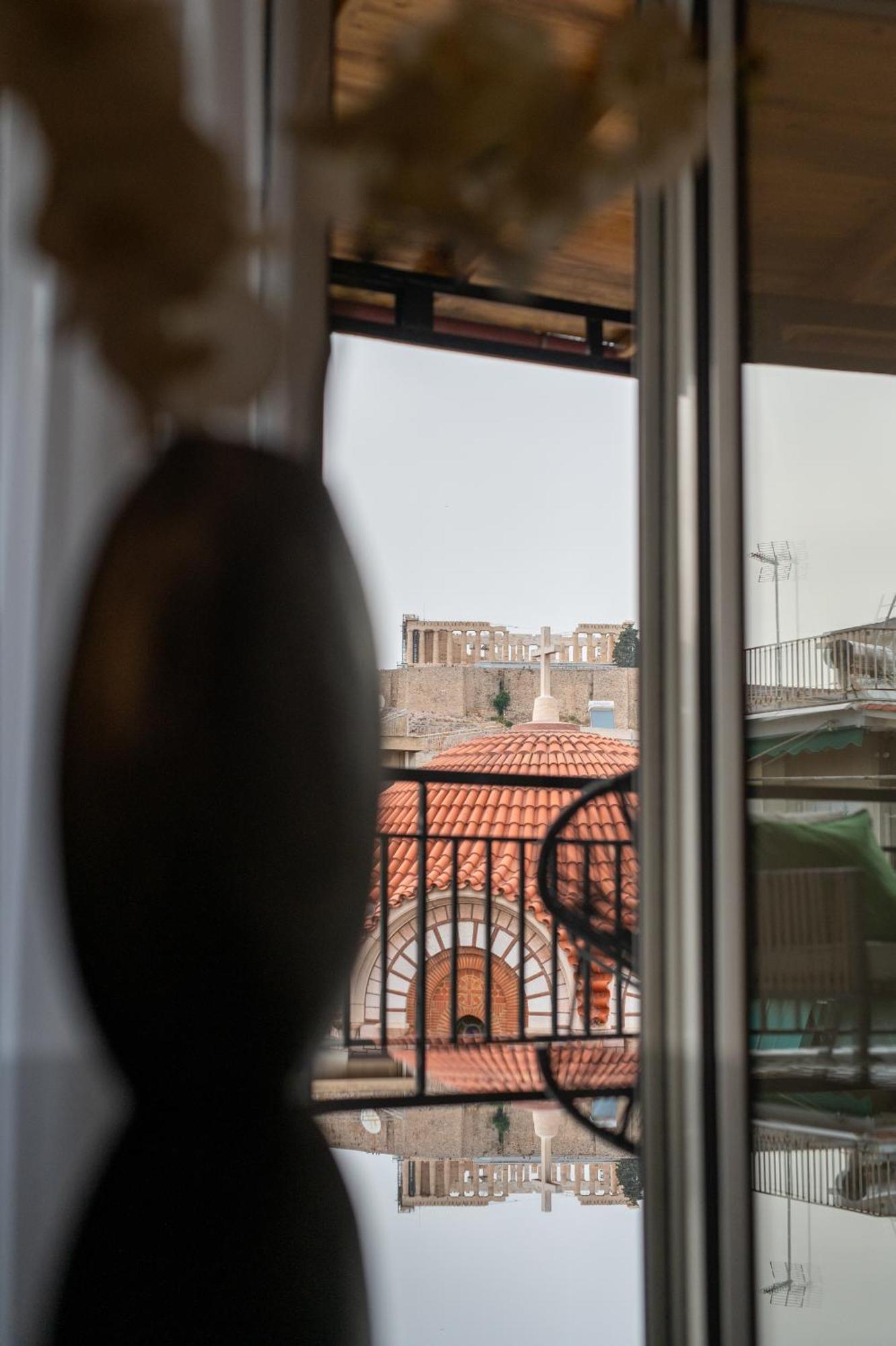 דירות אתונה Acropolis Golden View Penthouse מראה חיצוני תמונה